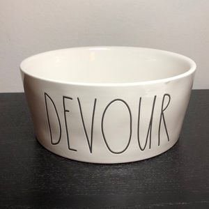 🆕 Rae Dunn Devour Large Dog Food or Water Bowl